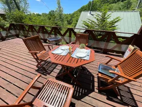 Autumn leaves villa | Private open-air bath | Max 6 people | Wi-Fi | Pets allowed | Parking lot | BBQ on a large deck - Image 3