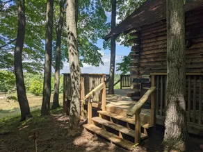 Rustic Retreat with Hot Tub-Cozy Log Cabin Getaway - Image 5