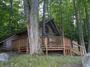 Rustic Retreat with Hot Tub-Cozy Log Cabin Getaway - Image 3