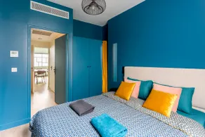 Relais Cocorico 2 bedrooms 2 bathrooms, spa bath, air-conditioning, living room - Image 5