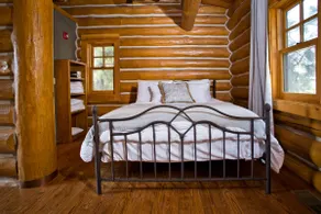 Apple Hill Log Cabin Lodge set under the pines. - Image 2
