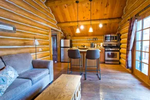 Apple Hill Log Cabin Lodge set under the pines. - Image 3