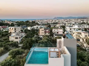 Soleado Villa Chania rooftop heated pool - Image 3