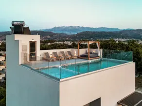 Soleado Villa Chania rooftop heated pool - Image 2