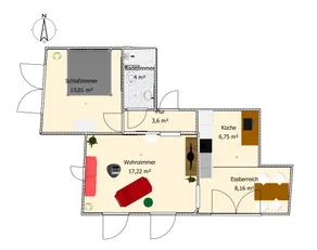 Nice place right in the center with terrace - Image 5