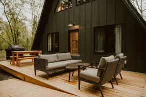 Forest A-Frame - Hot Tub/Wood Stove/Fire Pit/Robes - Image 5