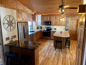 Lucky View Lodge Log Cabin on Big Butternut Lake Luck, WI 3 acre 300ft lakeshore - Image 2