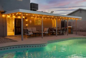 Pool Paradise - 4BR Stunner w Peaceful Backyard - Image 2