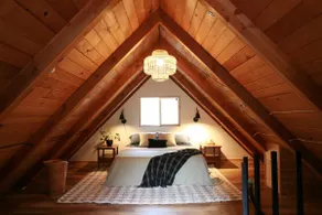 A-Frame Lake Cabin, Wood Stove, Firepit, Dogs OK! - Image 2