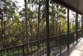 Cabin with private balcony surrounded by nature - Image 5