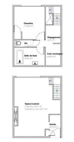 Garden Level At the corner of Bois La Féclaz 8 people 61 m - Image 4