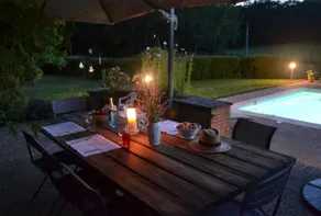 House 4 bedrooms, air-conditioning, heated pool, quiet garden - Image 3
