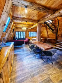 Family cabin with a jacuzzi surrounded by nature! - Image 3