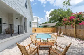 Brand new 4 bedroom with 2  master suites and pool, steps to the beach. - Image 2