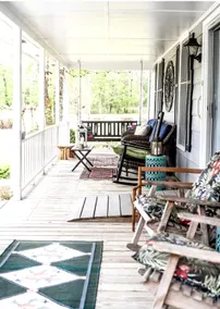 Farm house escape with great view and back porch! - Image 4