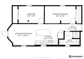 Modern 2 Bedroom Walk Up Condo in Irving Park - Image 2