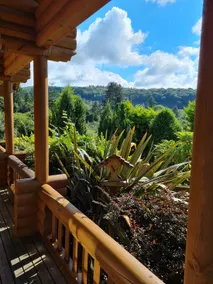 Solid Log Cabin With Private Hot Tub - Oak - Image 3