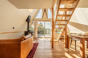Romantic AFrame*Private Trail*Wood Fire*Stargazing - Image 2