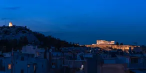 TopFloor Getaway Balcony&Hot tub+Acropolis view - Image 4