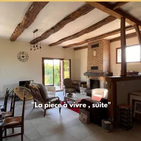 Large Charming Barn with 5000m² Garden &Fireplace - Image 3