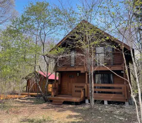 HARUNA CABIN 森の中のログハウス 、広々ウッドデッキでBBQ、公園散策、北軽井沢観光 - Image 5