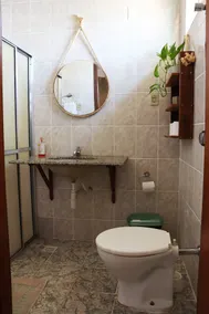Eco Hostel Serra do Cabral, Room with two beds. - Image 3