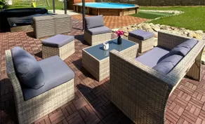 Gîte 6/8 personnes avec piscine et jacuzzi - Image 2