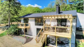 Saugatuck Dunes Firepit, Pond, Deck, Lake MI, Yard - Image 4