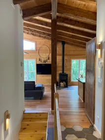 Le Vingt-Deux, wooden chalet/spa/wifi/waterfront - Image 3