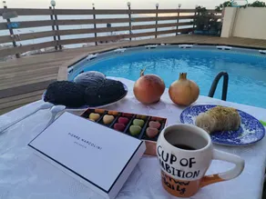 Cozy studio with pool in Rodia village - Image 2