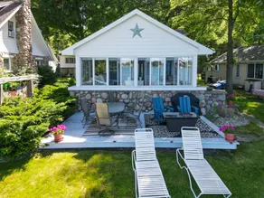 Gun Lake Cottage - Bonfire, AC, Full Kitchen, Gazebo! Dock your boat or rent one - Image 5