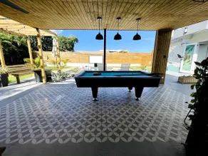 Private Pool and Entertainment Area at Lunabelapr - Image 3