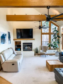 Cabin w/ 2 Master Suites, Lake View and Fire Pit - Image 2