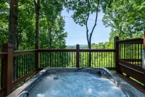 *Mtn. VIEW! Hot tub, hammock swings, Pet Friendly! - Image 5