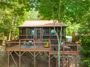 *Mtn. VIEW! Hot tub, hammock swings, Pet Friendly! - Image 3