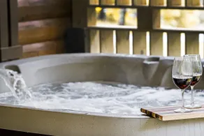 Tiny Home Escape: Hot Tub, Deck & Outdoor TV - Image 2