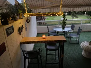 Large relaxed terrace, golf views - Image 2