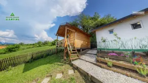 Blue bungalow Bosnian pyramid glamping - Image 3