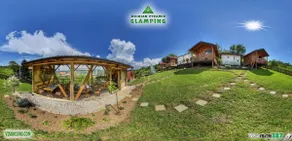 Green bungalow Bosnian pyramid glamping - Image 5