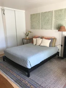Garden studio with queen bed, bath and kitchenette - Image 5