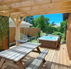 LES BORD'OCEANES Villa MARENSINE Piscine Sauna & spa privatifs - Villa OYAT Spa privatif - Image 3
