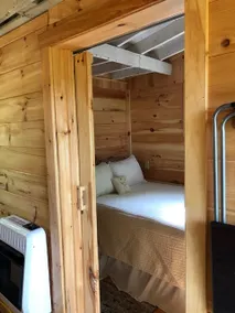 Private tiny cabin on six acres of trees - Image 2