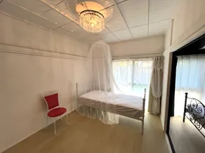 [Room 103] Cute room with black and white princess-style interior/bed with canopy/chandelier/kitchen/6 minutes from the station - Image 5