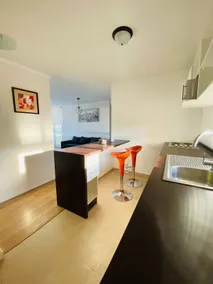 Cozy, in front of the condominium pool. - Image 4