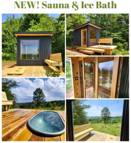 Modern Tiny Cabin + Sauna/Hot Tub | Mtn Views - Image 5