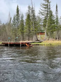 Riverfront Cabin : The Cozy Brown Trout Lodge - Image 2