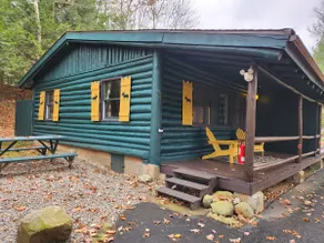 Lake George 2 bedroom authentic log cabin unit - Image 2