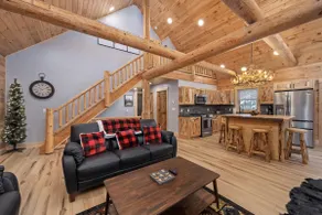 The Getaway in the Pines, On Snowmobile Trail - Image 4