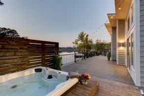 BRAND NEW 2/2 lakefront home w/lrg deck; hot tub; outdoor fire pit & game room! - Image 3