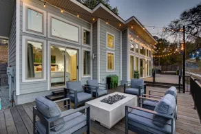 BRAND NEW 2/2 lakefront home w/lrg deck; hot tub; outdoor fire pit & game room! - Image 2